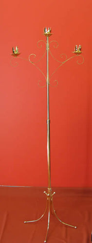 Gold Unity/ Trinity Candelabra