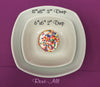 White Square Serving Bowl 6x6x2 deep 12 oz.