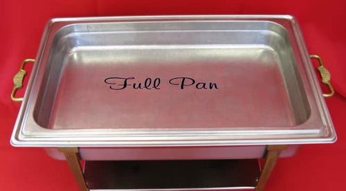 Chafer Stainless Rectangular 8qt 14x22