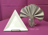 Triangle Plate White