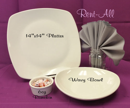 Wavy Bowl 10 Eggshell