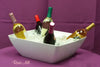 White Square Serving Bowl 16X16