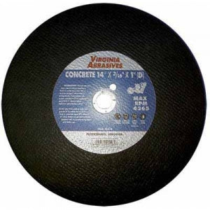 Cut Off Saw Abrasive Blades, Walk Behind, 14 x 3/16 x 1D Concrete