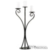 Bronze 3 Pillar Candle Candelabra