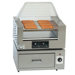 Hot Dog Roller Grill and bun warmer