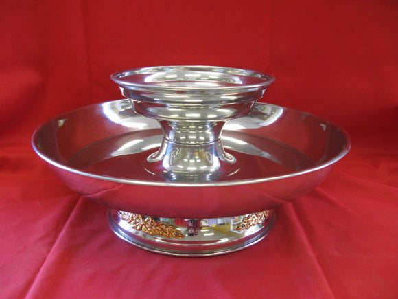Stainles Super Dipper with Gold trim