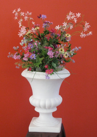 Large Flower Urn