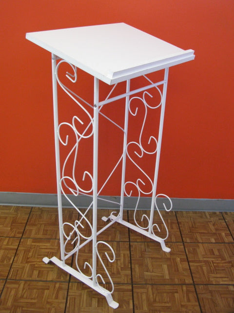 Register Stand White